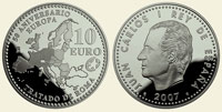 Silbereuro Spanien 2007