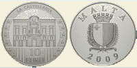 Silbereuro Malta 2009