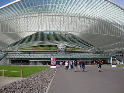 Bahnhof Li&egrave;ge - Guillemins 2011 Brüssel
