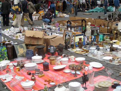 Marollen Place de Balle 2011 Brüssel