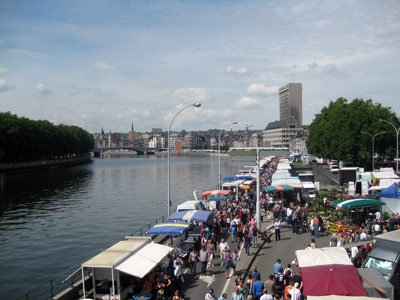 Marché ›La Batte‹ à Liège 2011 Brüssel