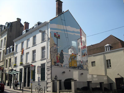 Comic Der kleine Albert 2011 Brüssel